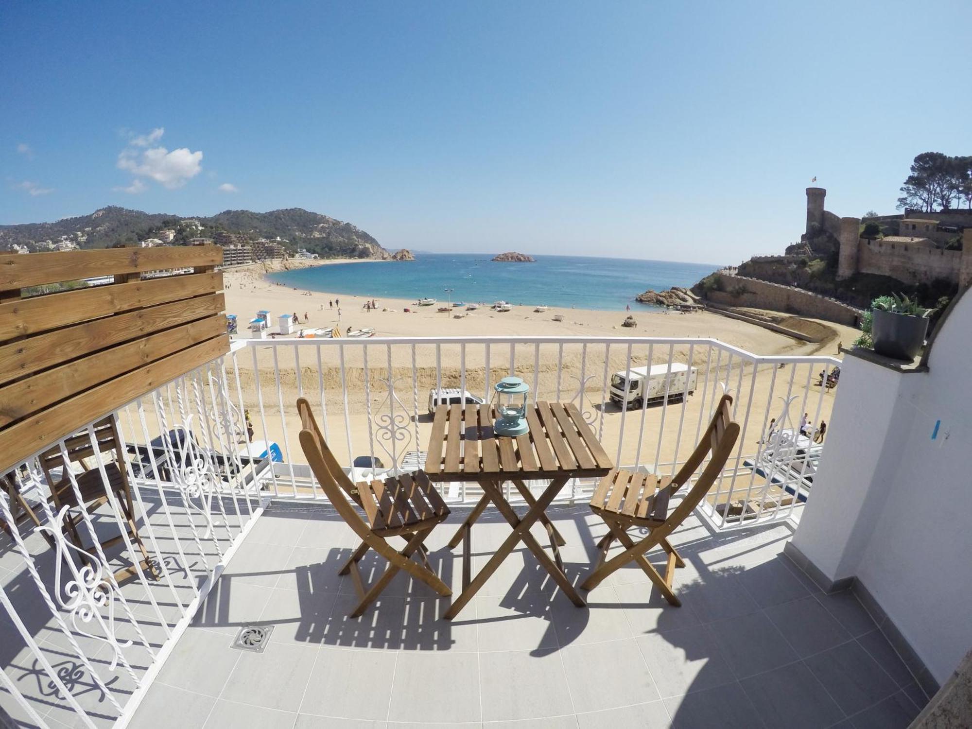Hostal Del Mar Tossa de Mar Buitenkant foto